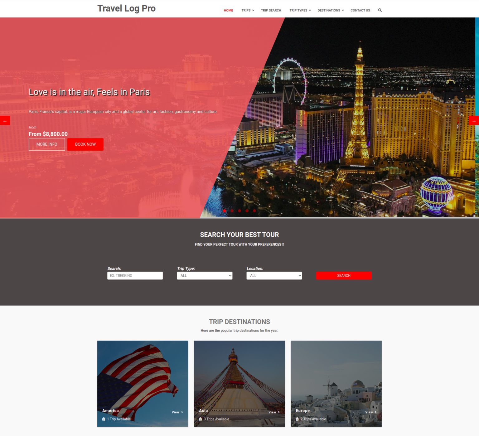Travel Log Pro - WEN Solutions: Experience Innovative Digital Web Products