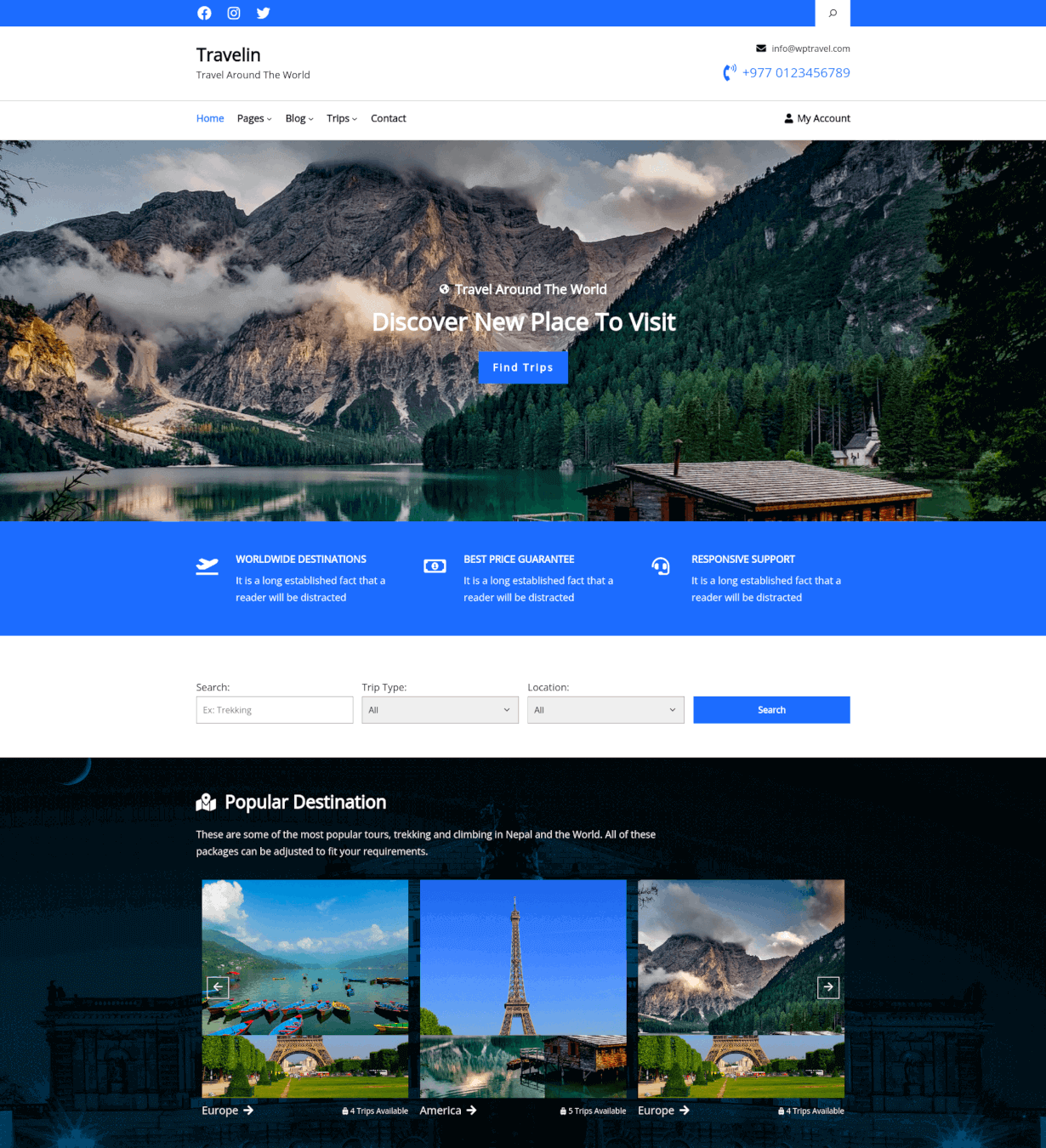 Travelin - WEN Solutions: Experience Innovative Digital Web Products