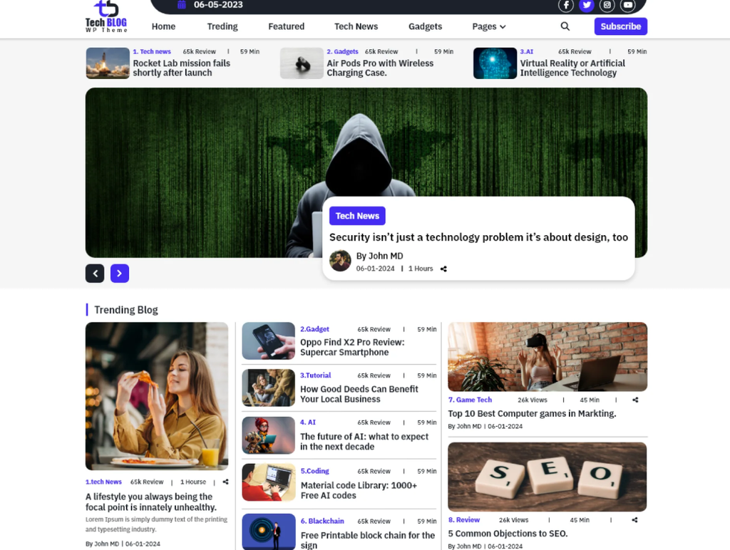 Tech Review Blog